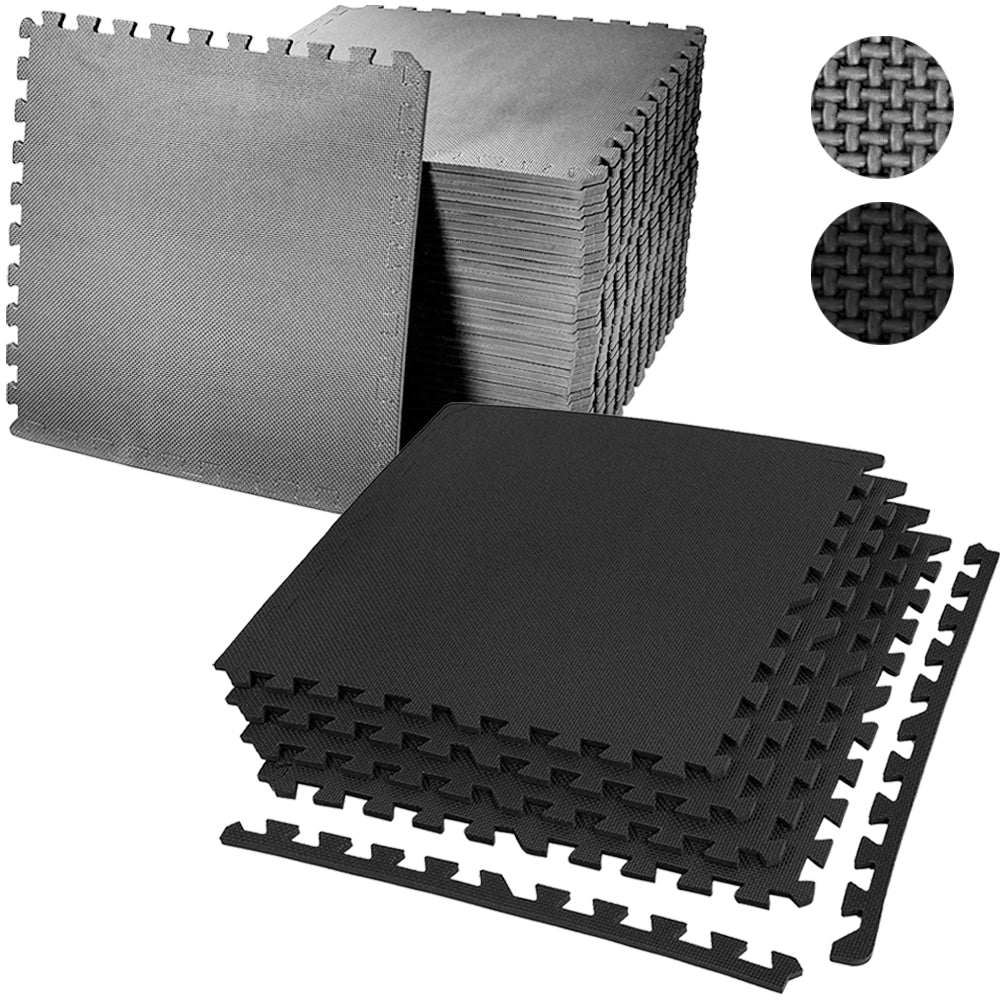 96X Interlocking Heavy Duty EVA Foam Gym Flooring Mat Floor Mats Tiles 60X60Cm